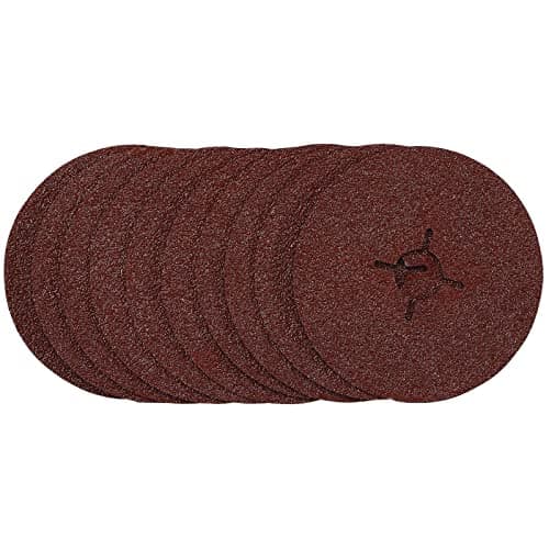 Image of Draper 68377 Fibre Sanding Discs, 115mm, 36 Grit (Pack of 10)