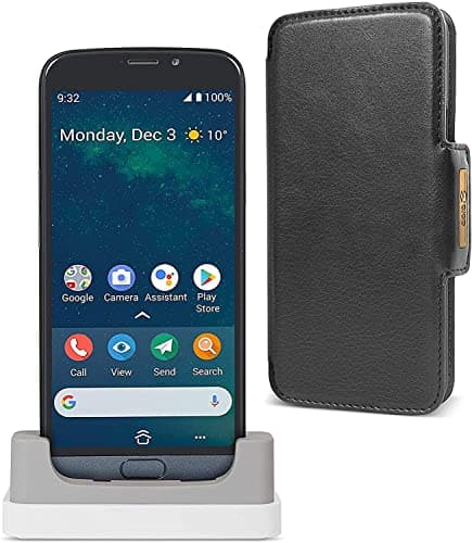 Image of DORO 8050 W CRADLE + WALLET SMARTPHONE