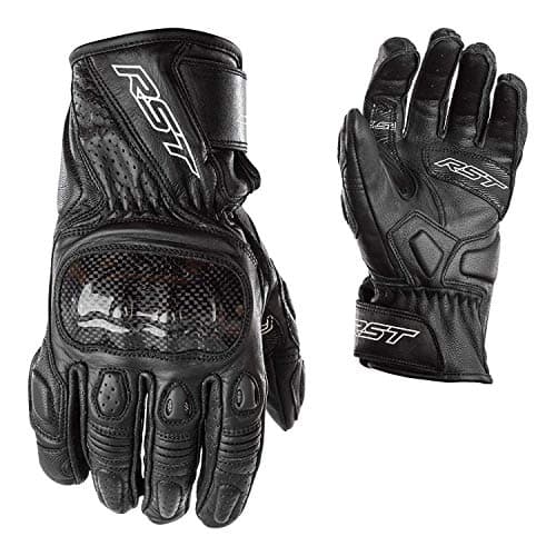 Image of RST 2123 Stunt III CE Men's Short Sports Leather Motorcycle Gloves - Black XL, 11