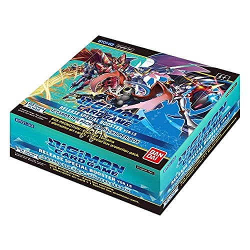 Image of Bandai - Digimon English TCG V1.5 Core Booster Box - 24 Packs - Trading Card Game