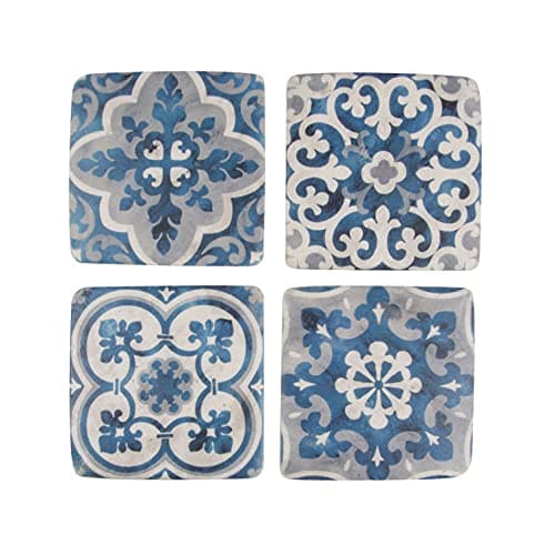 Image of Sass & Belle Mediterranean Mosaic Santorini Coasters - Set of 4