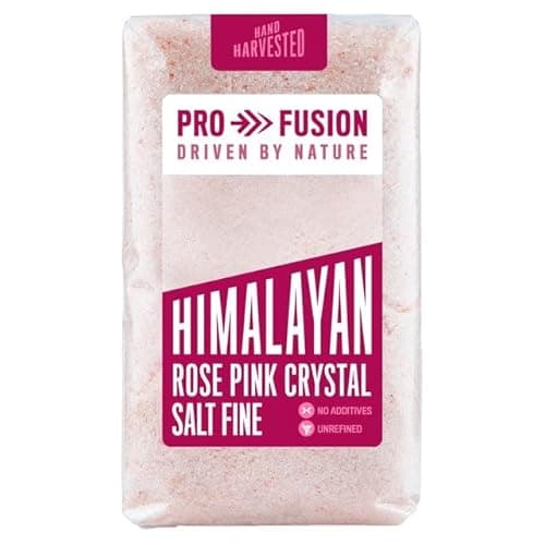Image of Profusion Himalayan Rose Pink Crystal Salt Fine 500 Grams (Pack of 2)