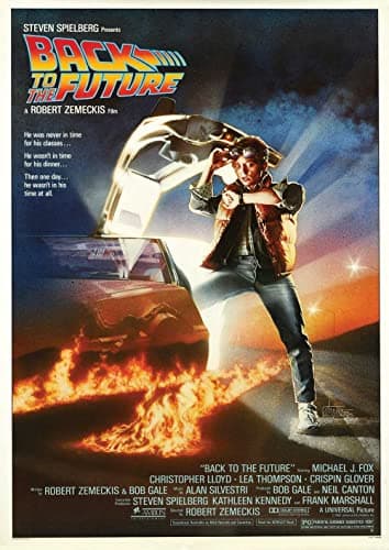 Image of OMG Printing 80's Back To The Future Mcfly Michael J Fox Poster/Print/Picture Satin Photo Paper - A3-297mm x 420mm