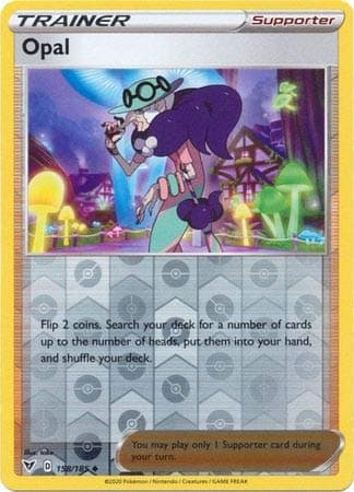 Image of Pokemon Single Card OPAL 158/185 Reverse Holo VIVID VOLTAGE