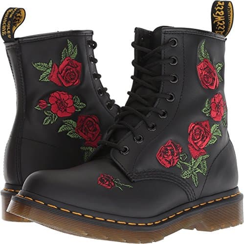 Image of DR MARTENS Women's 1460 Vonda Boots, Black (Black Softy T 001), 6 UK