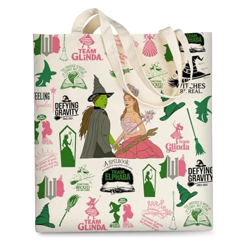 Image of Cunegra Canvas Tote Bag, Large Foldable Shopping Bag, Cute Reusable Canvas Bags for School, Work, Travel, Shopping, Beach, Unique Gifts for Women and Fans
