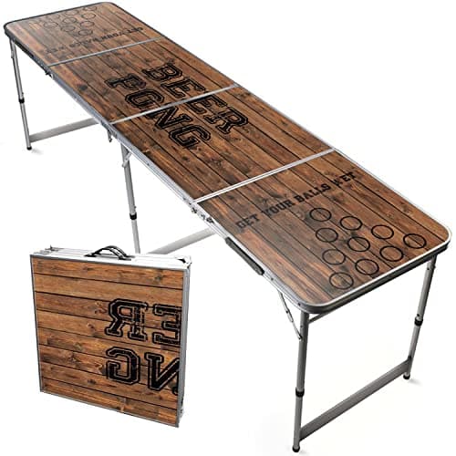 Image of Official Beer Pong® Table | Old School | Premium Quality | Official Dimensions | Waterproof and Scratch Resistant | Stable & Lightweight | Party Games | OriginalCup®