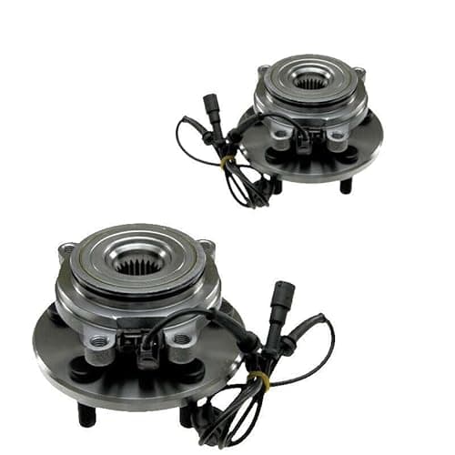 Image of Front Hub Wheel Bearing Kit Compatible With Land Rover Rover Discovery 2 (Years 1998-2004) Pair With ABS