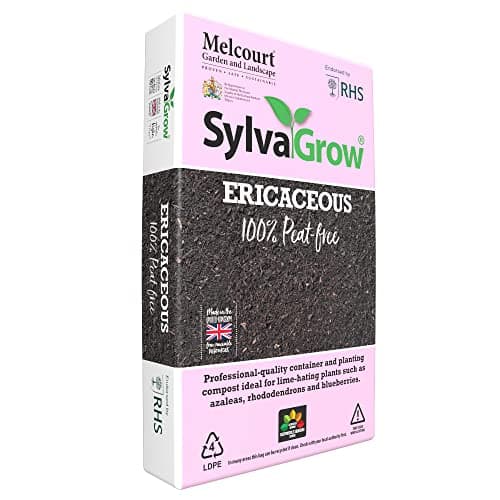 Image of RHS Endorsed Melcourt Sylvagrow Peat Free Ericaceous Garden Compost 40lt