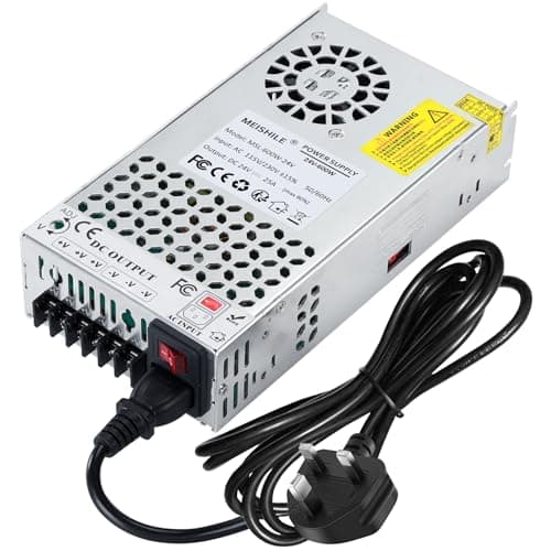 Image of 600W 25A 24V DC Switching Power supply Adapter PSU AC-DC 24Volt Industrial Transformer Converter LED drive Lamp Meter Semiconductor Motor Pump Winch Stereos Amplifier Fan SMPS 110V/220V
