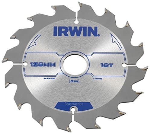 Image of IRWIN IRW1897086 125 x 20mm 16-Teeth Circular Saw Blade with ATB Tooth Grind