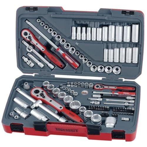 Image of Teng TM111 1/4/ 3/8/ 1/2-inch Tool Set AF/Metric Drive (111 Pieces)