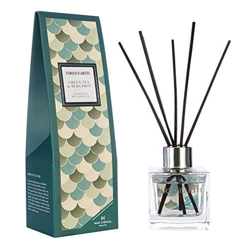 Image of WAX LYRICAL Wax Lyrcal Fired Earth Green Tea & Bergamot Reed Diffuser, 100ml, Small