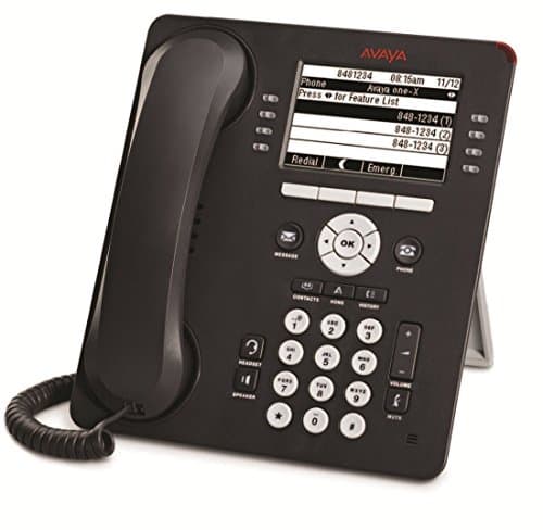 Image of Avaya 9611G GLOBAL Desk Phone - Black