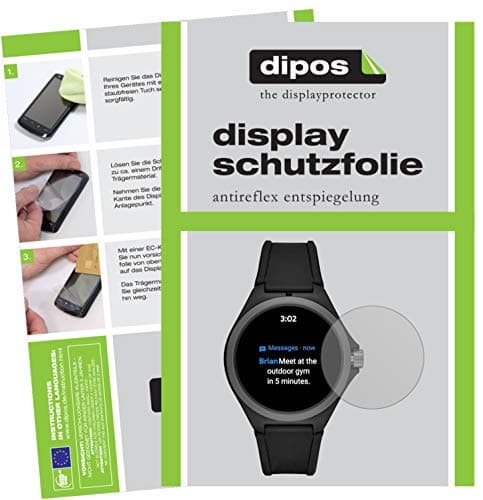 Image of dipos I Screen Protector matte compatible with Puma PT9100 Smartwatch Protection Films