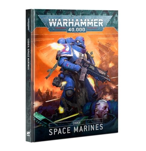 Image of Games Workshop - Warhammer 40,000 - CODEX: Space Marines (10th Edition - 2023), Black
