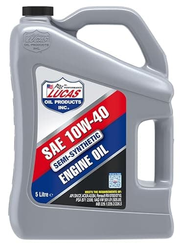 Image of Lucas Oil Semi-Synthetic 10W-40 Engine Oil - 5 Litre