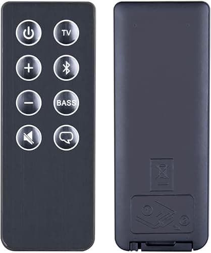 Image of TCNOUMT New Replacement Soundbar Remote Control Compatible with Bose Solo 5 10 15 Series II TV Soundbar System 732522-1110