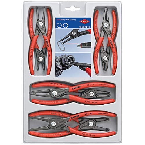 Image of KNIPEX Precision Circlip Pliers Set 8 Parts, 00 20 04 SB