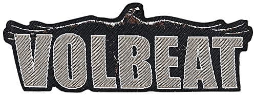 Image of Volbeat Raven Logo Cut-Out Unisex Patch multicolour, 100% polyester,