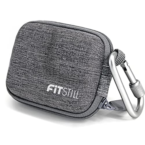 Image of FiTSTILL Black Mini Carrying Case Compatible with Go Pro Hero 12/11/10/9/8/7/(2018)/6/5 Black,DJI Osmo Action1/3,AKASO,Campark,Action Camera