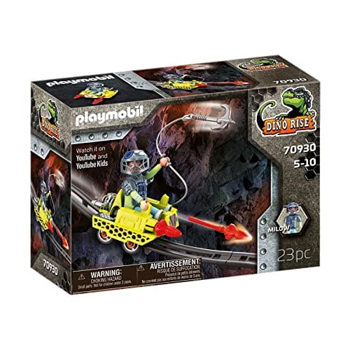 Image of Playmobil 70930 Dino Rise Mine Cruiser, Jurassic Dinosaur Toy, Fun Imaginative Role-Play, PlaySets Suitable for Children Ages 5+