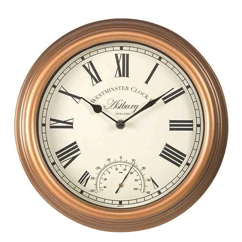 Image of Smart Garden Astbury 12'' Wall Clock & Thermometer