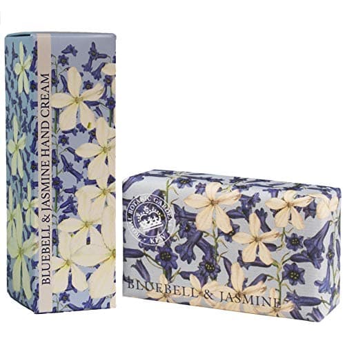 Image of Royal Botanic Gardens KEW Hand Cream & Shea Butter Set - Bluebell & Jasmine