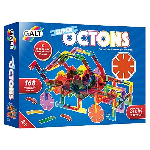 Image of Galt Toys, Super Octons, Construction Toy, Ages 4 Years Plus