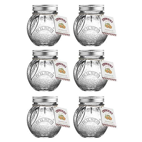 Image of Kilner Twist Top Fruit Preserve Jar 0.4 Litre Transparent (Pack of 6)