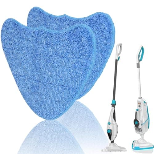 Image of FIND A SPARE Microfibre Cleaning Pads For VAX Bare Floor Pro S2ST S2ST Steam Cleaners Pack Of 2