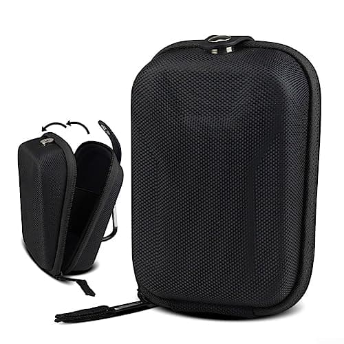 Image of ZYWUOY Range Finder Carry Bag, Magnetic Golf-Rangefinder Carrying Case Bag Hunting Night Vision Camera Pouch, Black