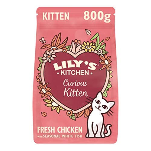 Image of Lily's Kitchen Curious Kitten Dry Cat Food (4 x 800g)