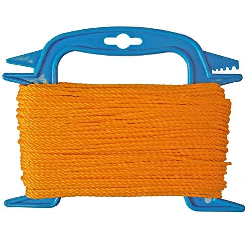Image of Faithfull FAI306 Heavy Duty Orange Poly Ranging Builders Line String 30M (98ft) Breaking Strength 65kg