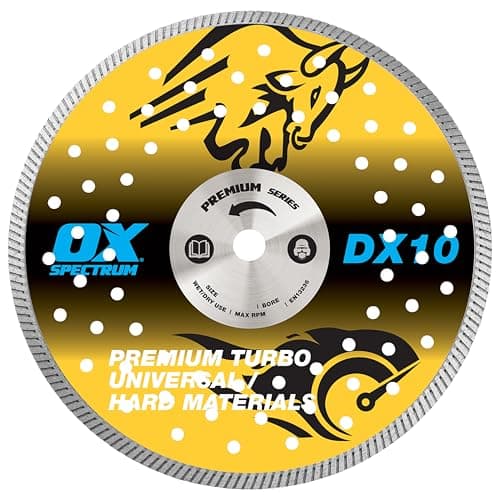 Image of OX Spectrum Premium Diamond Blade - Universal/Hard - 180/22.23mm
