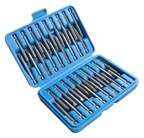 Image of BUYTUS 50/36 Pcs 75mm Extra Long Magnetic Screwdriver Bit Set Security Head 1/4 Bits Kit Hex Spline(36pcs Set)