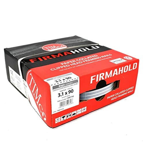 Image of 3300 Pieces Firmahold 2.8 x 50mm Collated Clipped Head Annular Ring Shank Nails