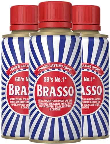 Image of Brasso Metal Polish, 175 ml (Pack of 3)