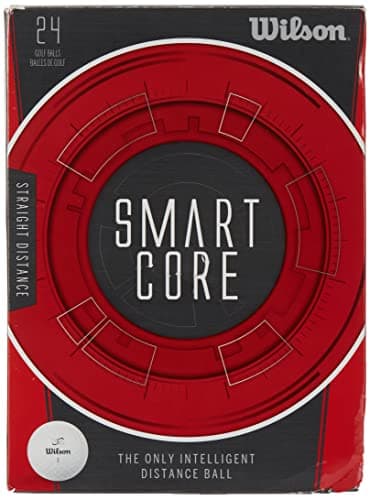 Image of Wilson Smart Core Golf Ball - Pack of 24 (White)