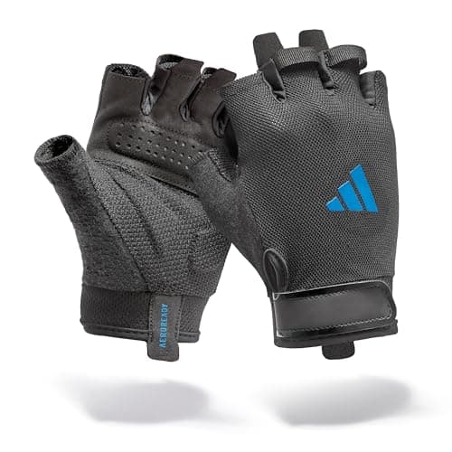 Image of adidas Essential Training Gloves - Moisture-Absorbing Aeroready Technology Coupled with an Extremely Comfortable, Durable Faux Suede Palm