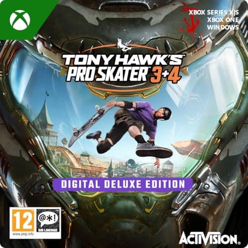 Image of Tony Hawk's Pro Skater 3 + 4 Digital Deluxe Edition │ Xbox One/Series X│S & Windows- Download Code