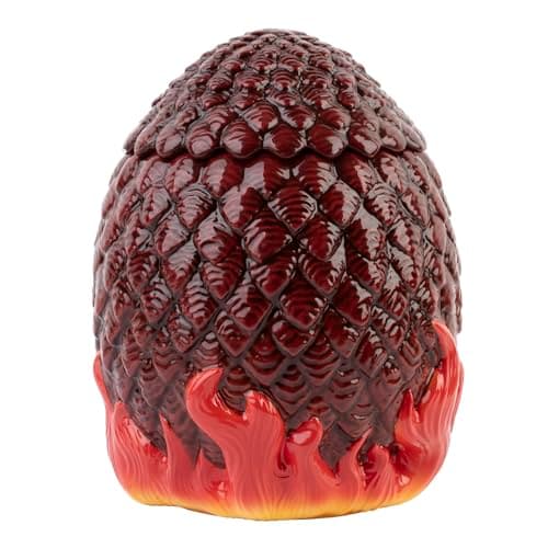 Image of Grupo Erik Biscuit Jar - House of the Dragon Gifts for Adults | Cookie Jar, Sweet Jars, Airtight Food Storage Container, Kitchen Decor | Game of Thrones Gifts, Game of Thrones Merchandise