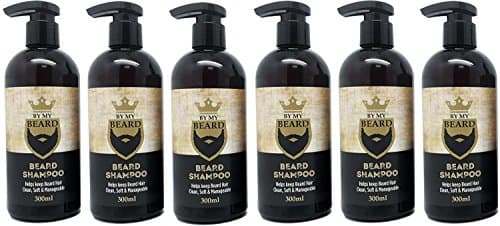 Image of x6 By My Beard- Beard Shampoo Wash Men's Moustache Grooming Care Facial Hair