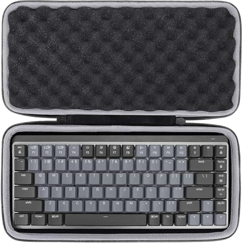 Image of co2CREA Storage Carry Travel Hard Case for Logitech MX Mechanical Mini Wireless Illuminated Keyboard, Case Only