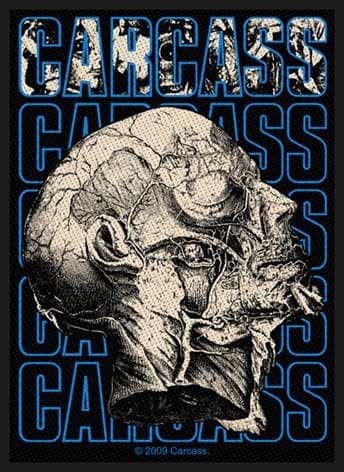 Image of Carcass – Necroticism [Patch – Iron/Woven] [SP2404]