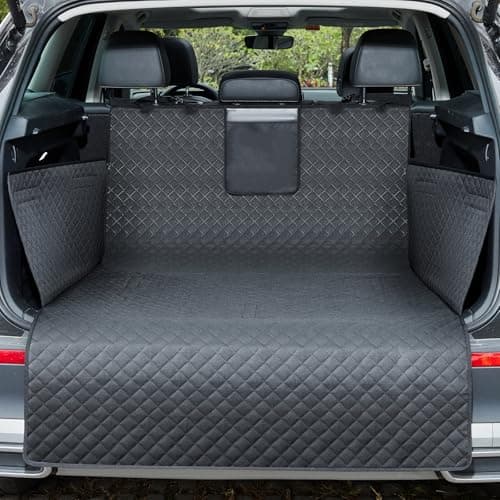 Image of Lekespring Waterproof Car Boot Liner – Heavy Duty Quilted Trunk Mat with Non-Slip Backing – Full Coverage Boot Protector for SUV, Estate & Hatchback – Easy to Install & Clean