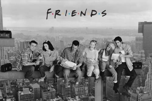 Image of Friends - Maxi-Poster 61 x 91.5 cm The Size of Skyscraper