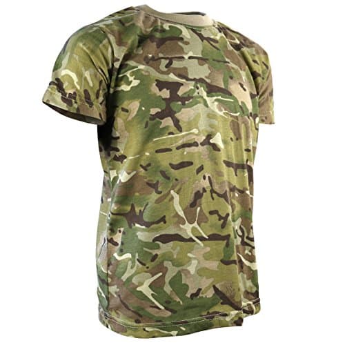 Image of Kombat UK Kids Camo T-Shirt - British Terrain Pattern, 9-11 Years