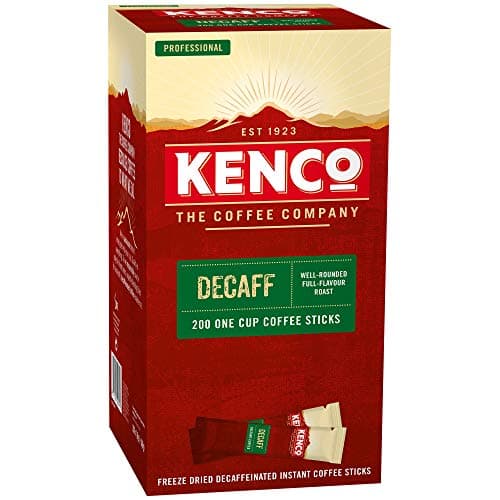 Image of Kenco Decaff Instant Coffee Sticks - 200 x 1.8g Sachets
