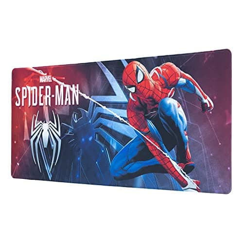 Image of Grupo Erik Large Mouse Mat - Marvel SpiderMan Gifts | Gaming Mouse Pad XXL 80 x 35 cm - 31.5 x 13.8 in, Desk Mat Large, Gaming Desk Accessories | Spider Man Gifts under 20 Pounds